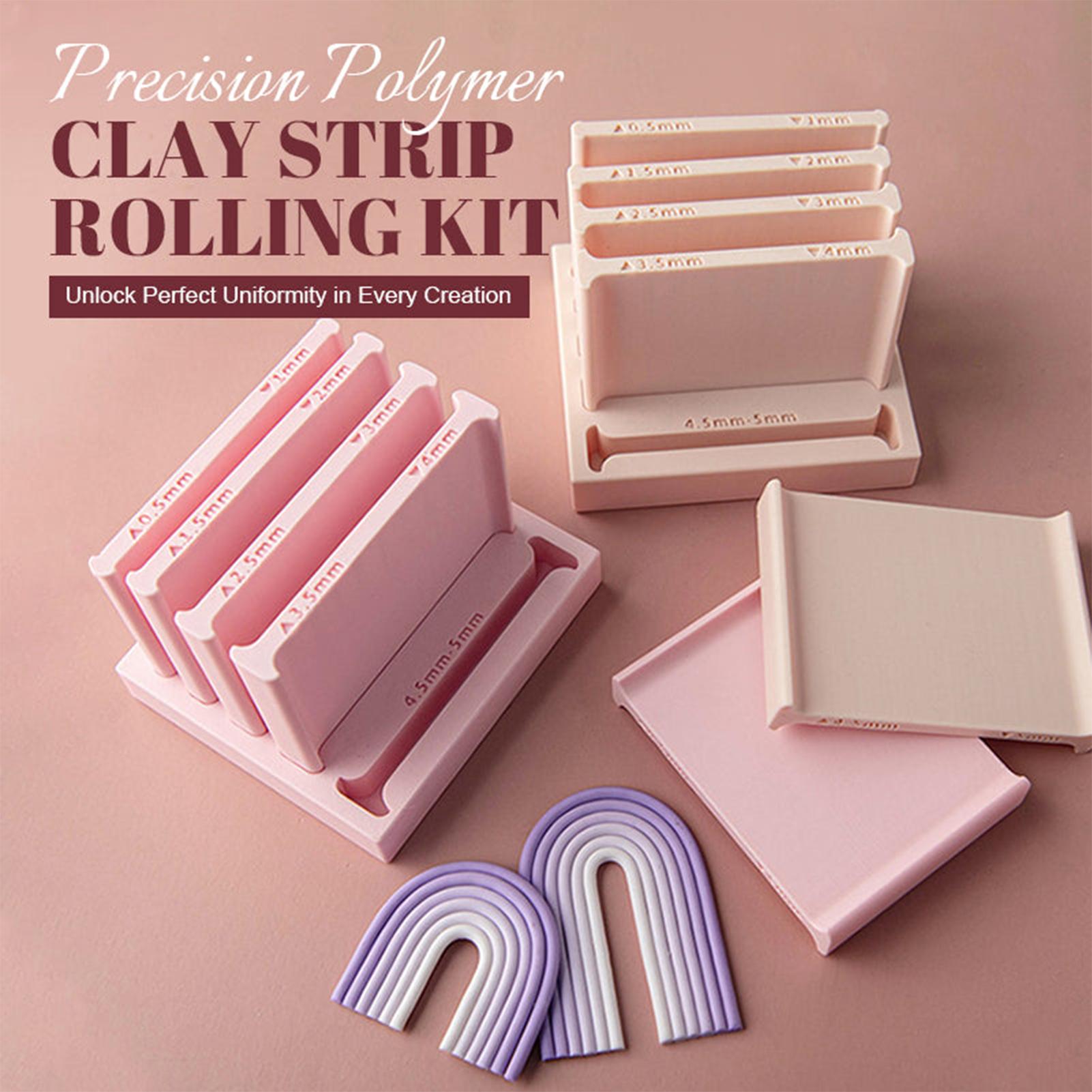 3D Printing Clay - Precision Clay Strip Thickness Roller Set