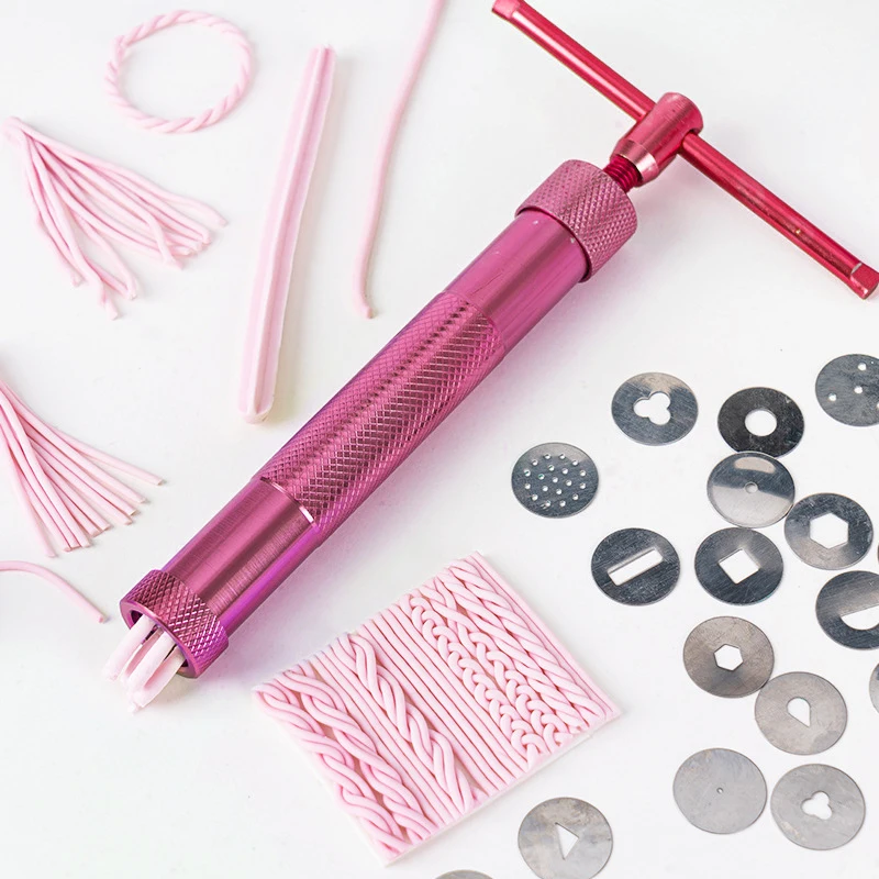 3D Printing Clay - Rotary Squeezer Clay Cake Sculpture Gun