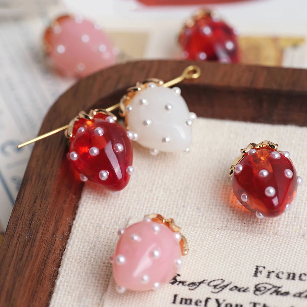 3D Printing Apps - 2Pcs Color Print 3D Cartoon Strawberry