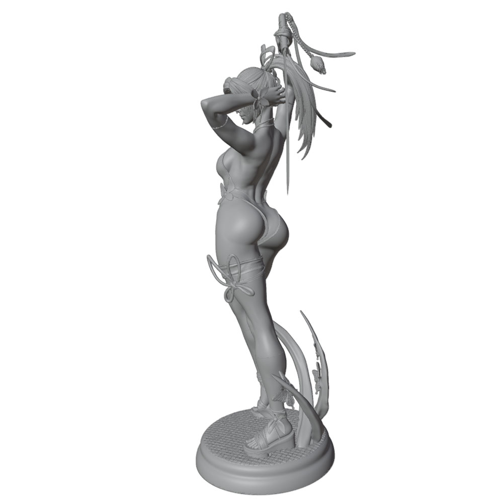 1/24 Female 	Warrior Resin Mod - 3D Printing Apps 评论和价格