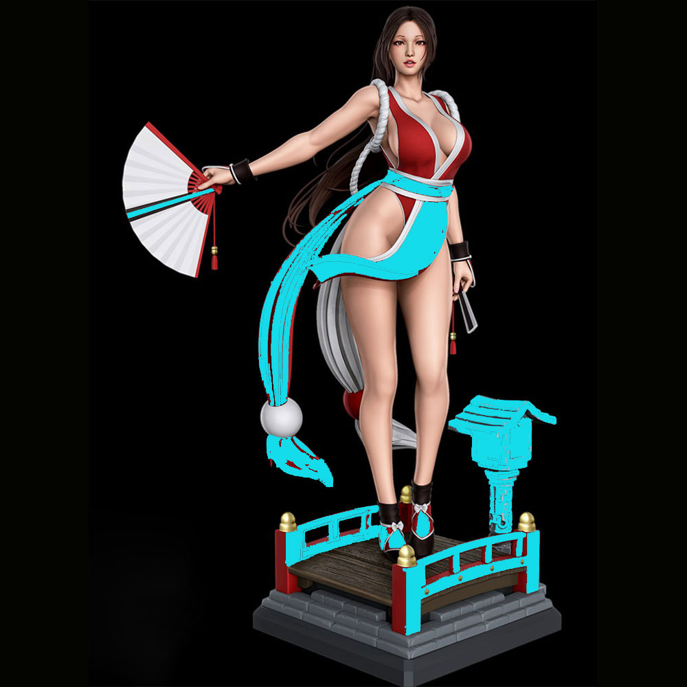 1/24 Sexy Long-Haired Girl Min - 3D Printing Apps 评论和价格