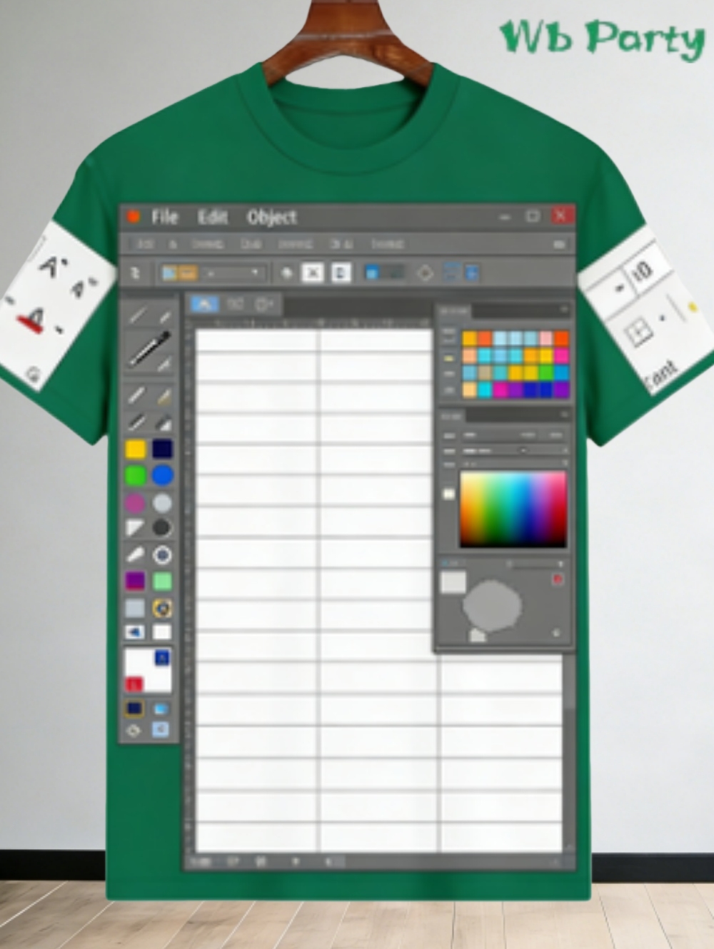 Casual Excel Tshirt for Men 3D - 3D Printing Online Service 评论和价格