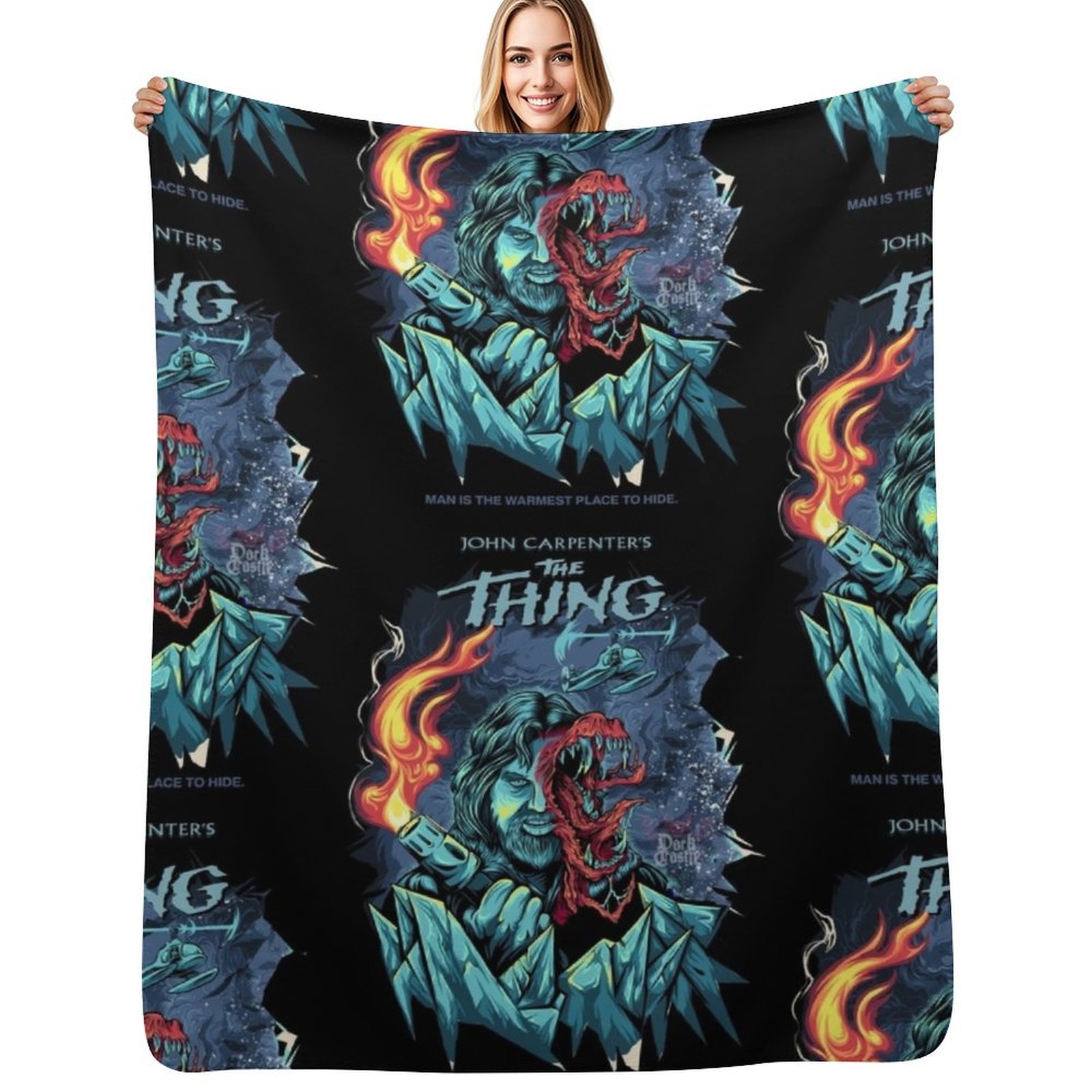 The Thing Throw Blanket Foldab - 3D Printing Useful Things 评论和价格