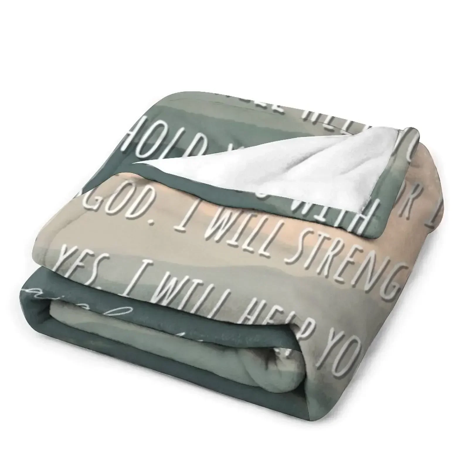 Christian Bible Verse Throw Bl - 3D Printing Verse 评论和价格