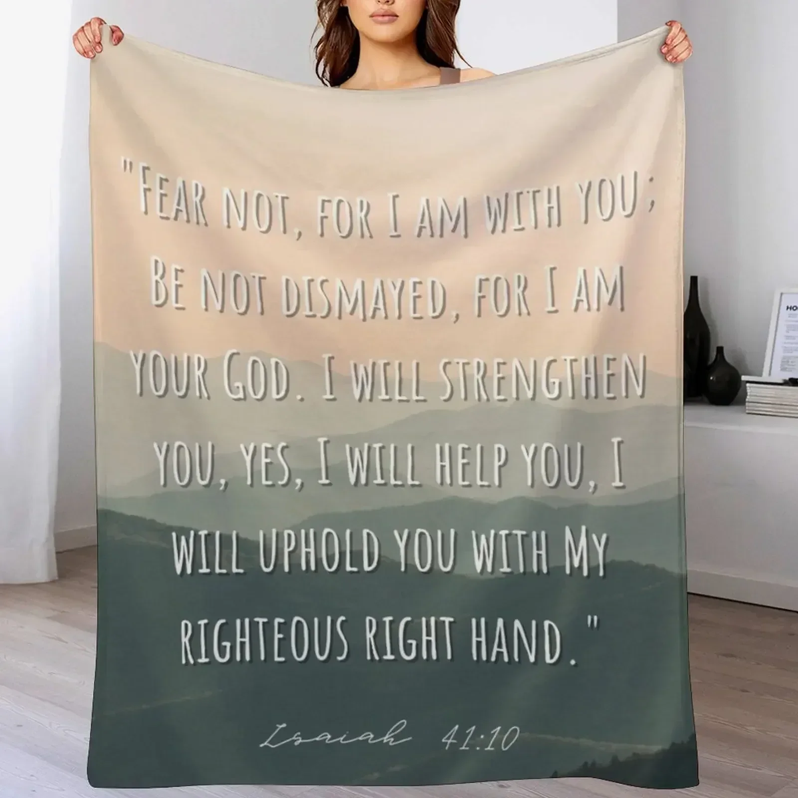 Christian Bible Verse Throw Bl - 3D Printing Verse 评论和价格