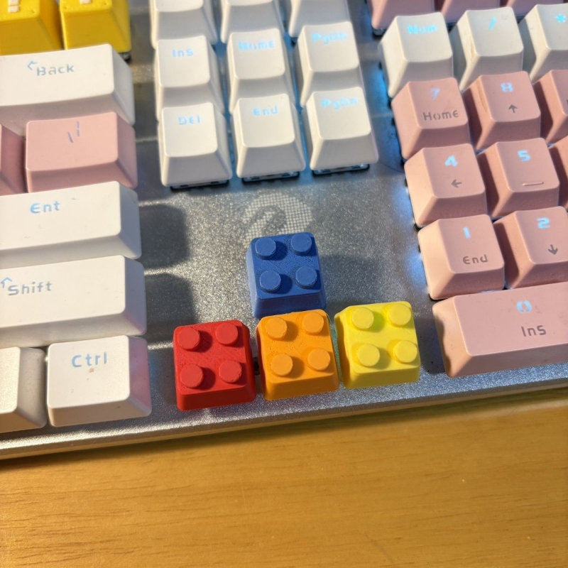 3D Printed MX Stem Keycaps Cre - 3D Printing Keyboard Keys 评论和价格