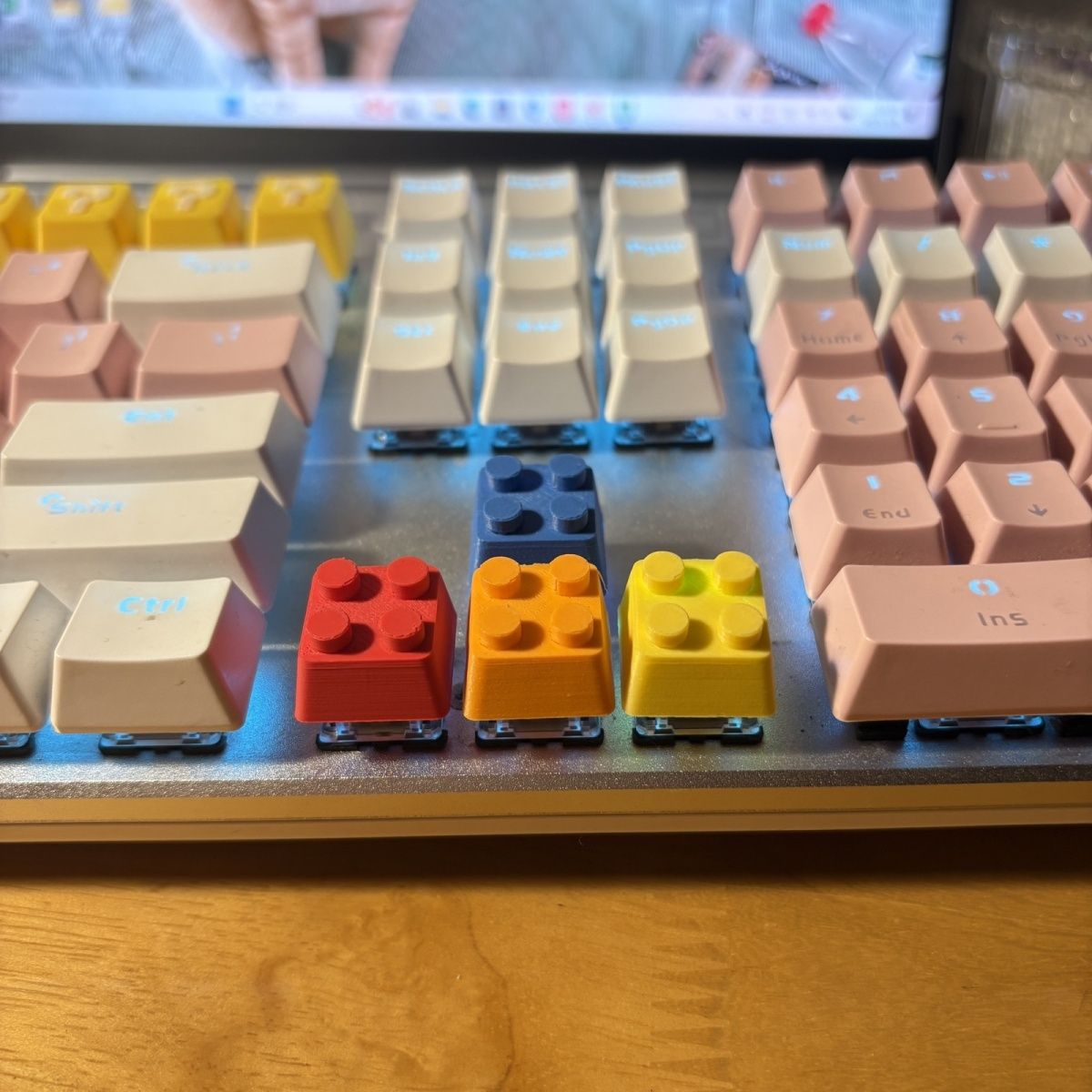 3D Printed MX Stem Keycaps Cre - 3D Printing Keyboard Keys 评论和价格