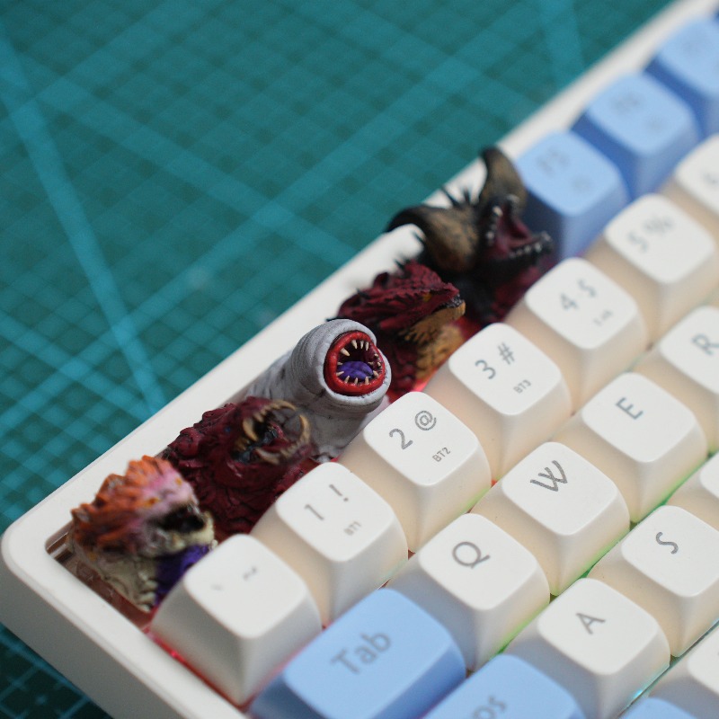 Monster Hunter Dragon Resin Cu - 3D Printing Keyboard Keys 评论和价格