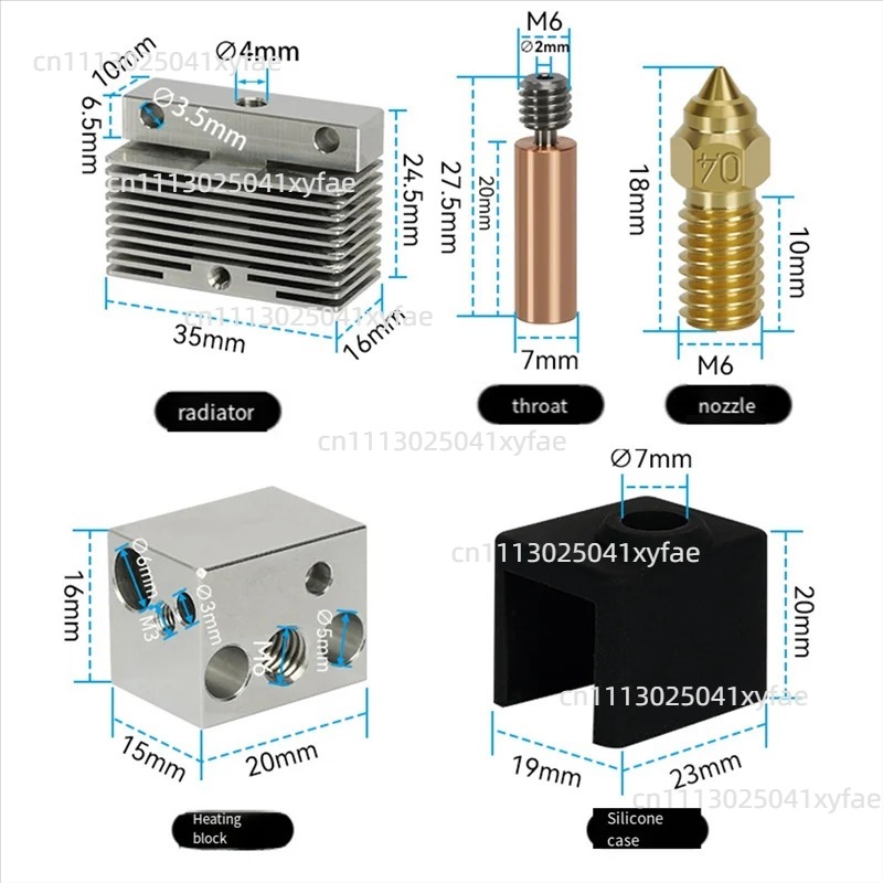 3D Printer Hot End Kit Heated  - 3D Printer Hotend Kit 评论和价格