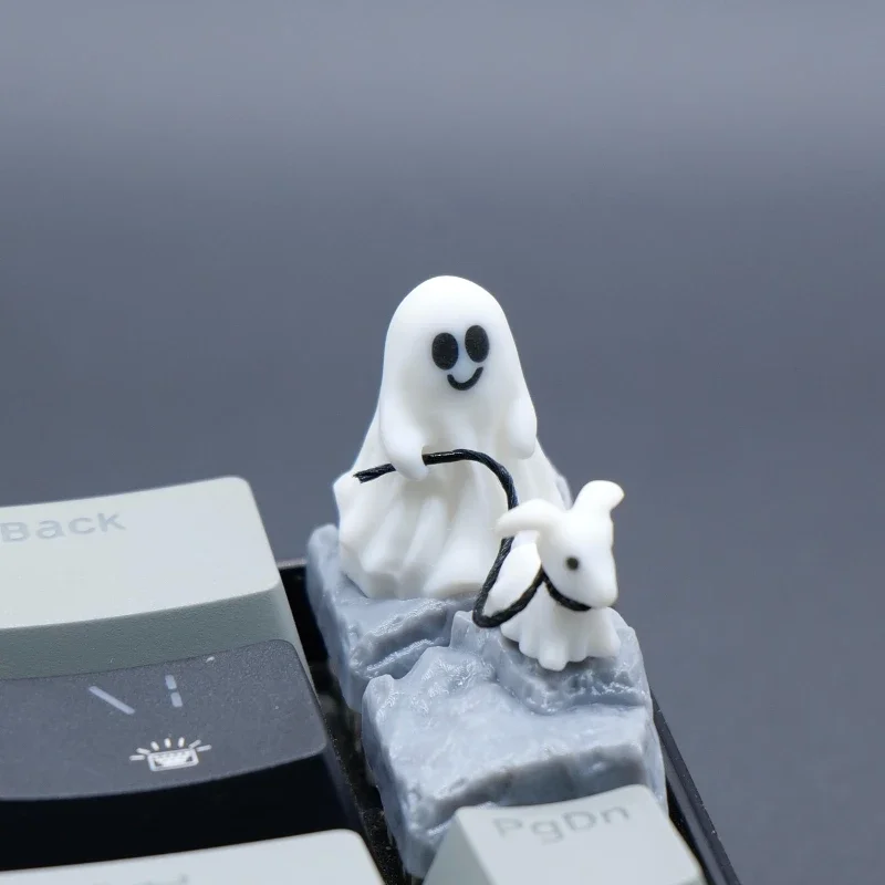 Ghost Puppy Resin Keycap Custo - 3D Printing Keyboard Keys 评论和价格