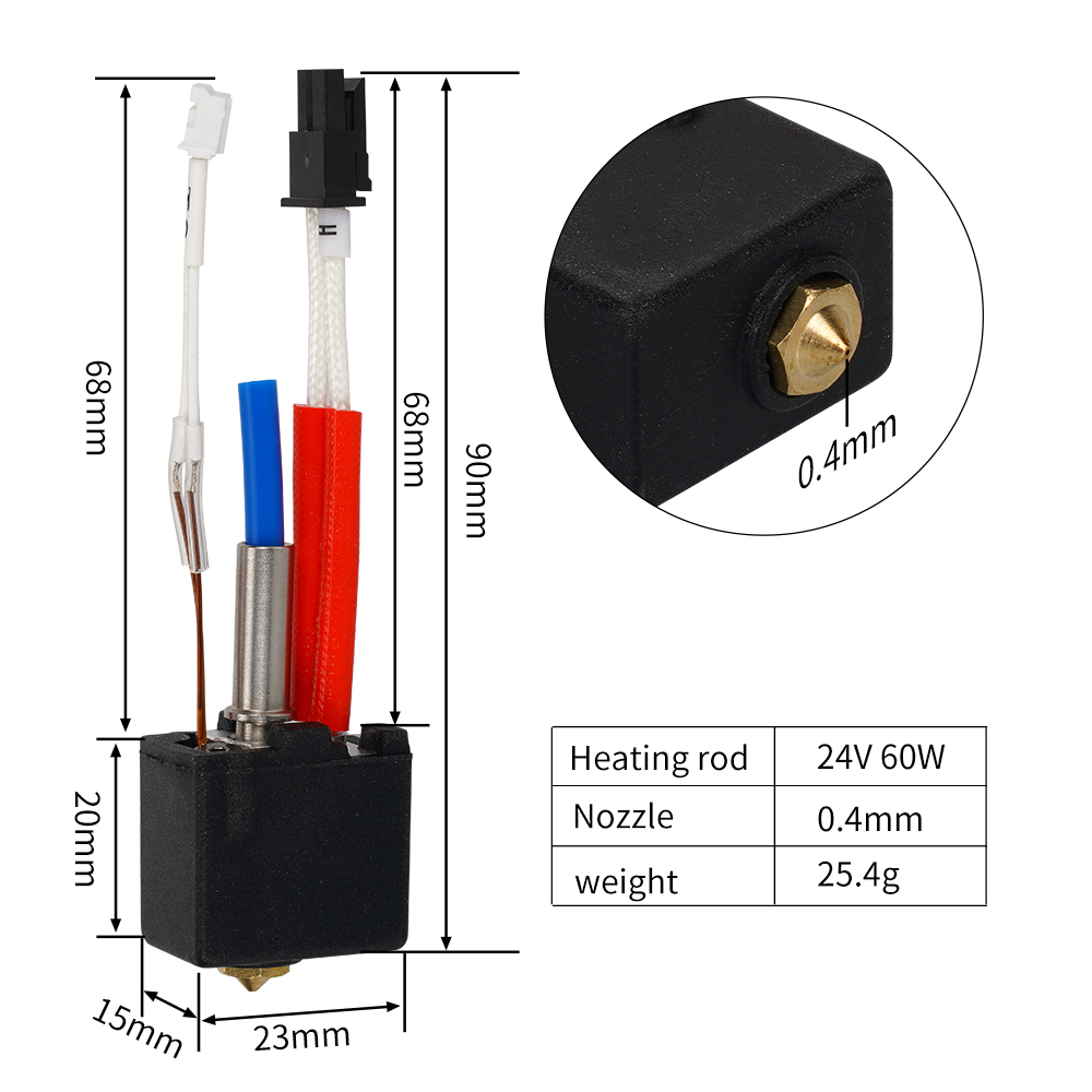 For Anycubic Kobra 2 Hotend An - 3D Printer Hotend Kit 评论和价格
