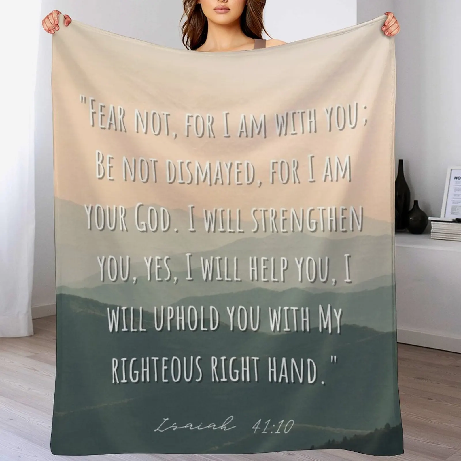 Christian Bible Verse Throw Bl - 3D Printing Verse 评论和价格