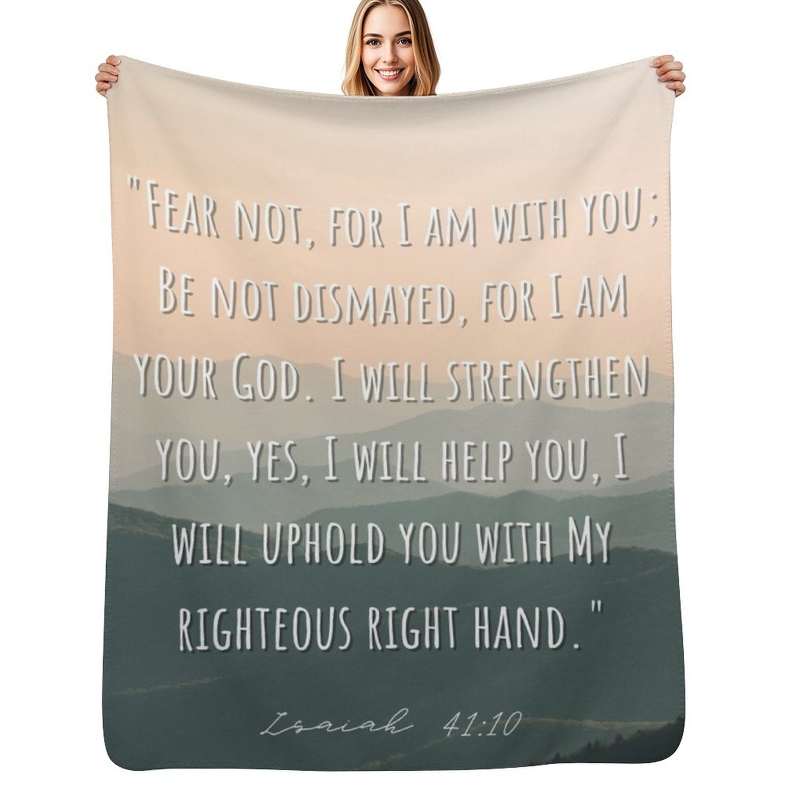 Christian Bible Verse Throw Bl - 3D Printing Verse 评论和价格
