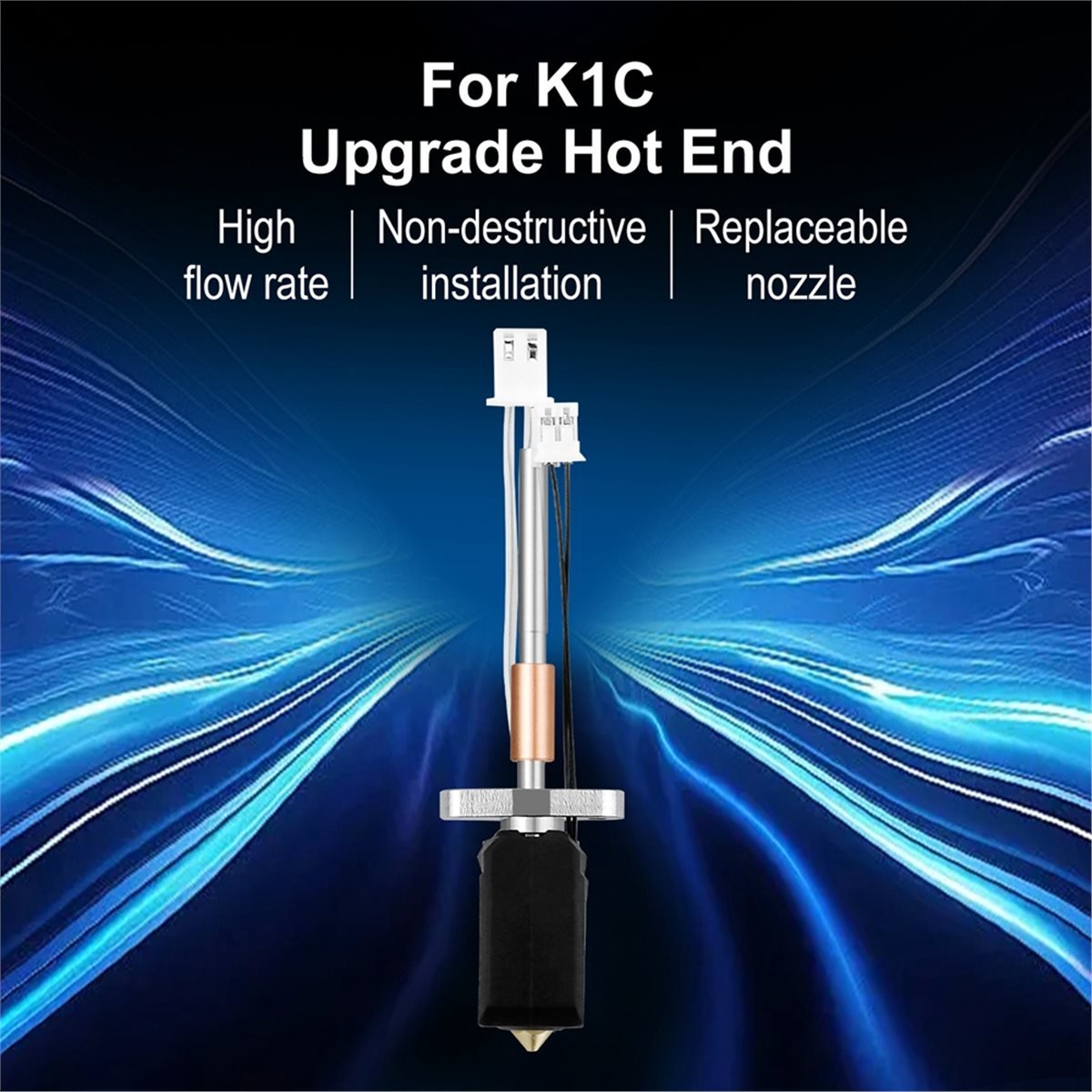 Upgrade Hotend Kit for K1C Hot - 3D Printer Hotend Kit 评论和价格