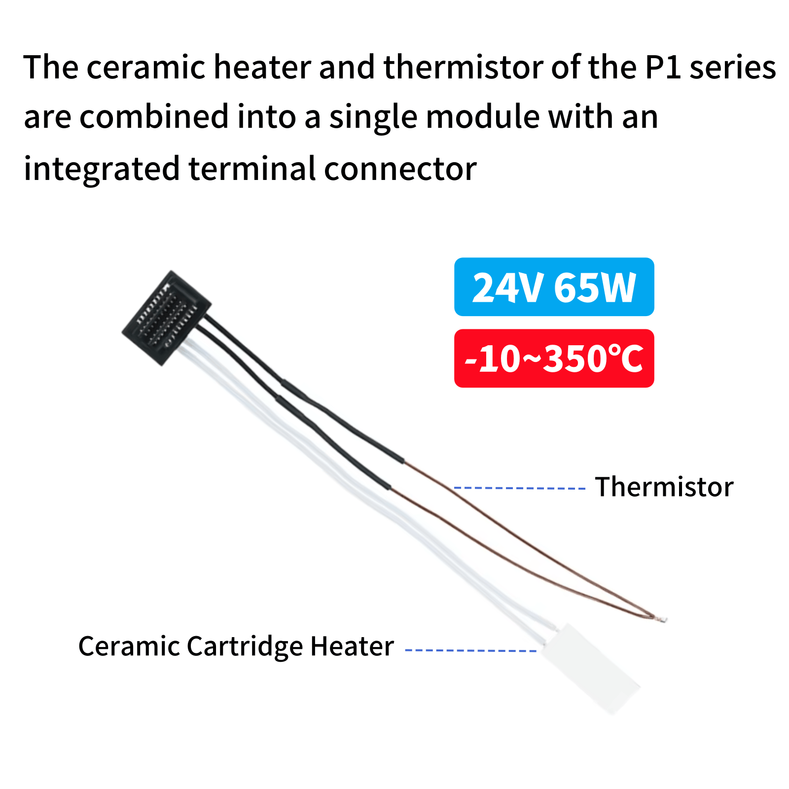Caremic Heater & Thermistor Fo - 3D Printer Hotend Kit 评论和价格