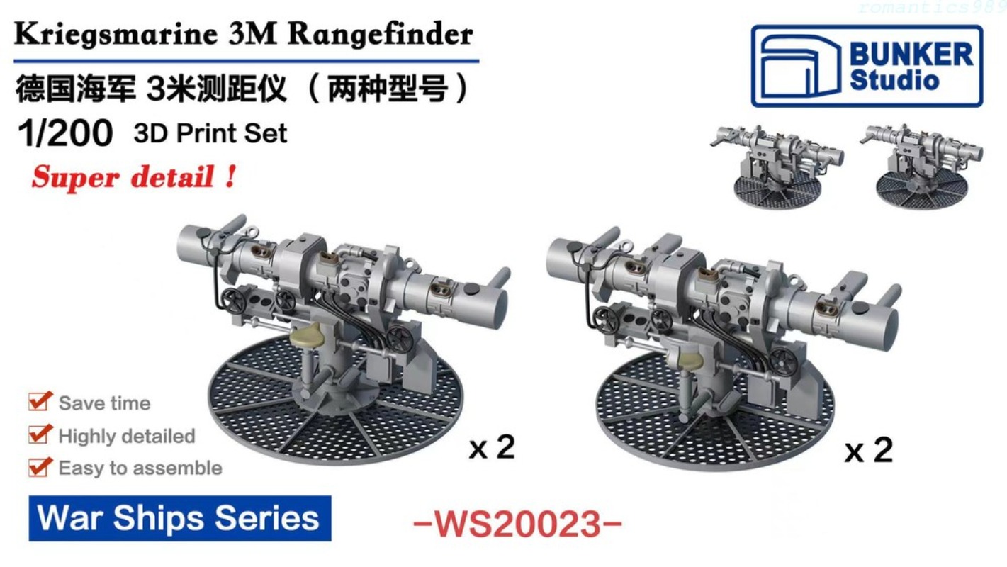 BUNKER Studio WS20023 1/200 Kr - 3D Printing Apps 评论和价格