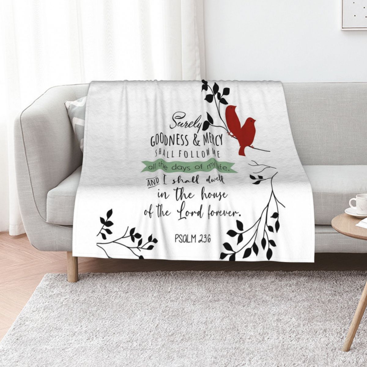 Bible Verses Throw Blanket Ele - 3D Printing Verse 评论和价格